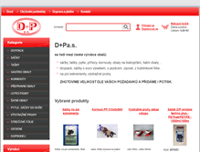 Tablet Screenshot of eshop.dp-obaly.cz